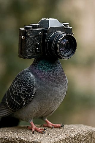 Caught on Cam: The Spy Pigeon You Never Saw Coming'