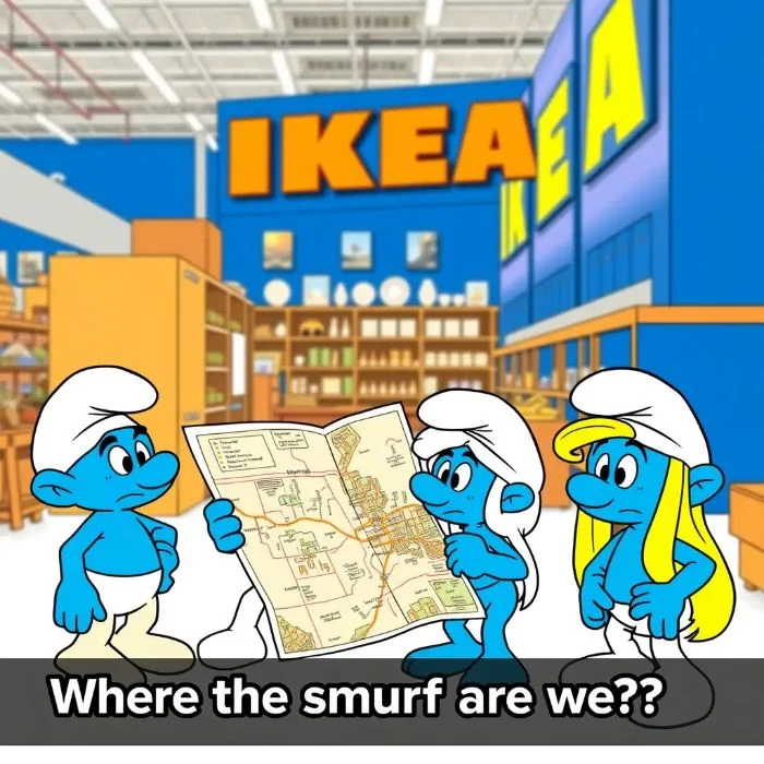 Where the smurf are we? picture 1 of 2