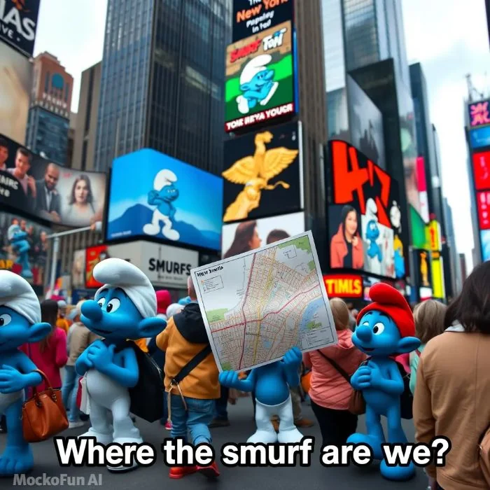 Where the smurf are we? picture 2 of 2
