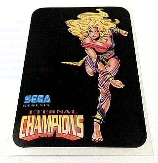 Jetta from Eternal Champions SEGA Game'