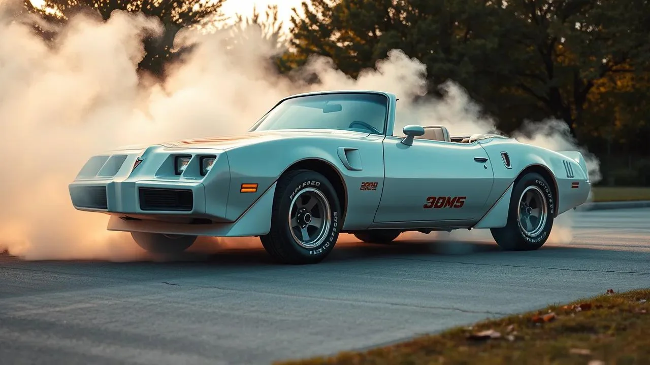 Can we all appreciate a classic ride? The convertible Firebird is wild picture 1 of 4