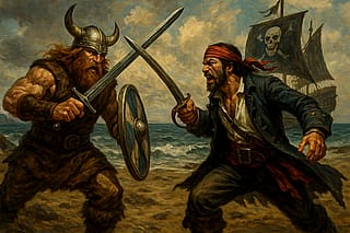 Viking vs Pirate'