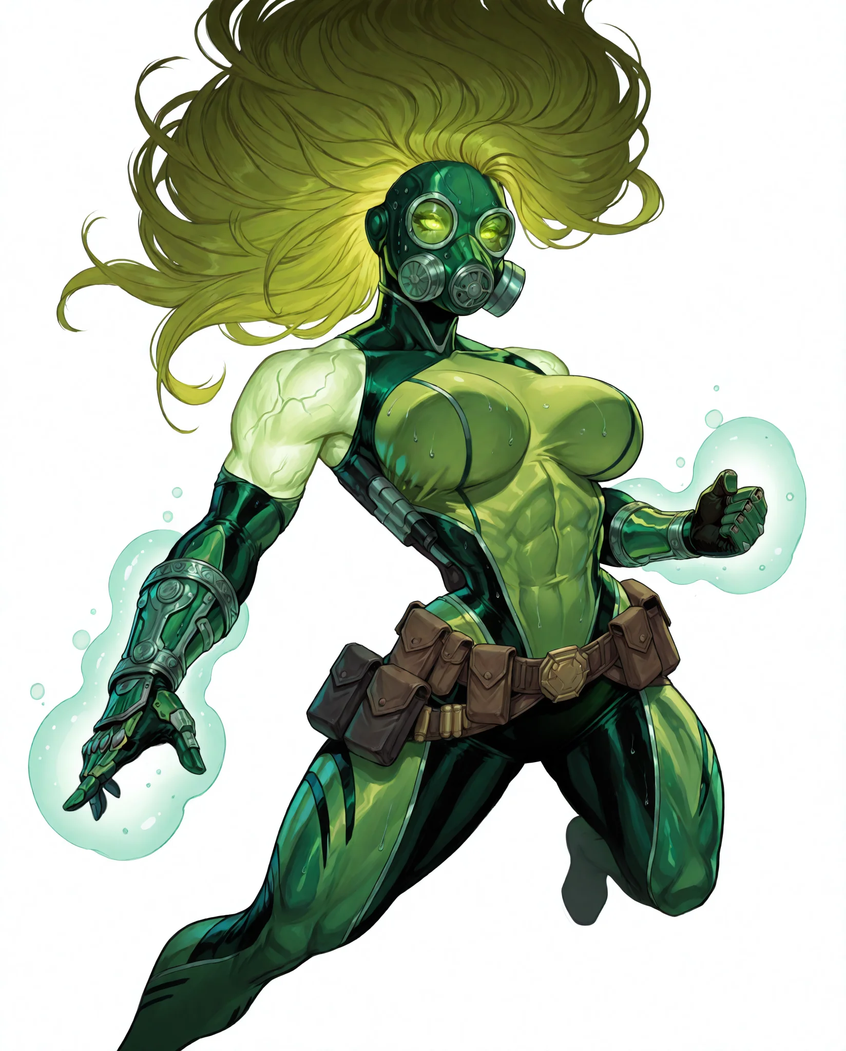 Here is a supervillain I'm working on - Toxica picture 2 of 20