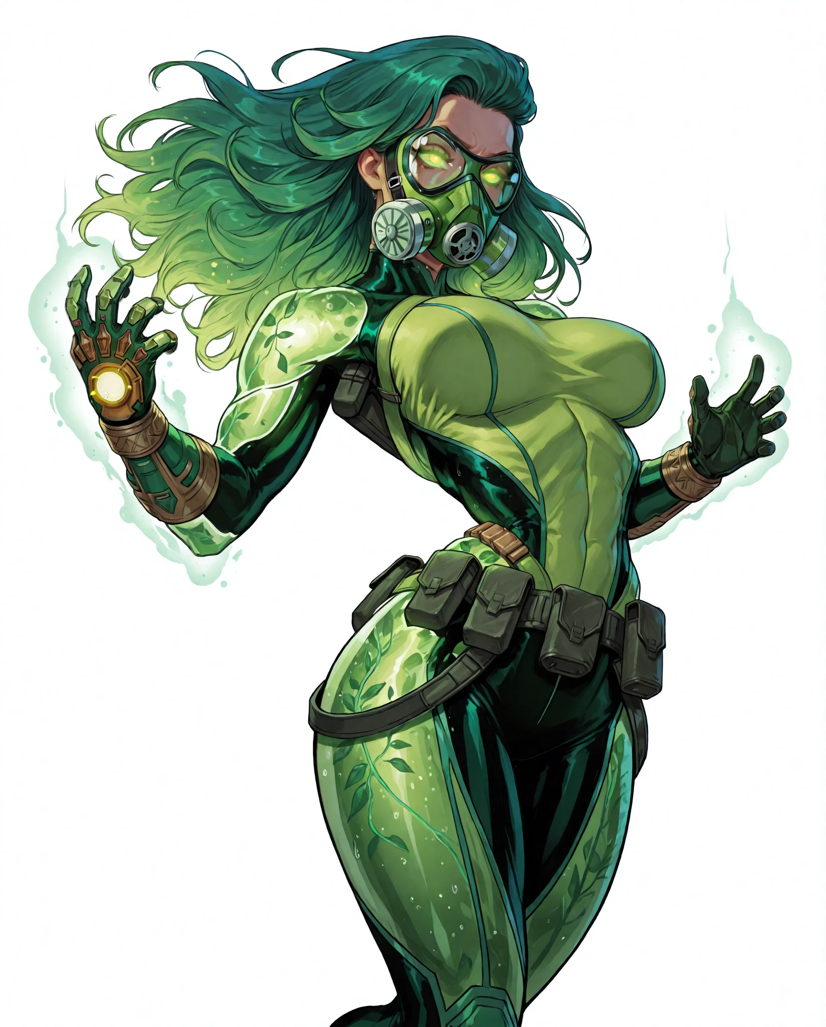 Here is a supervillain I'm working on - Toxica picture 3 of 20