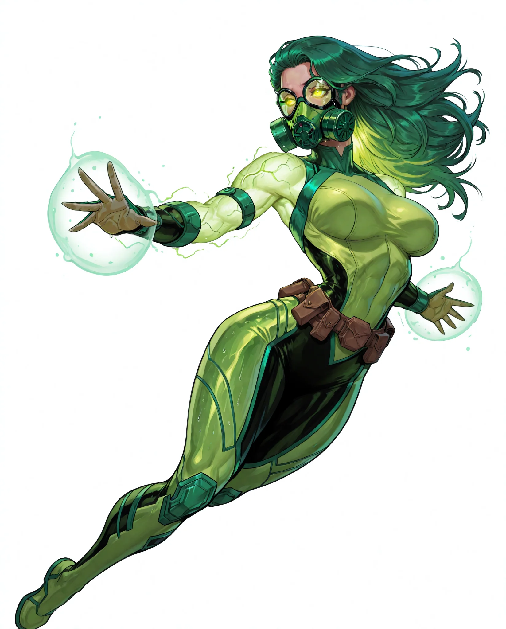 Here is a supervillain I'm working on - Toxica picture 4 of 20