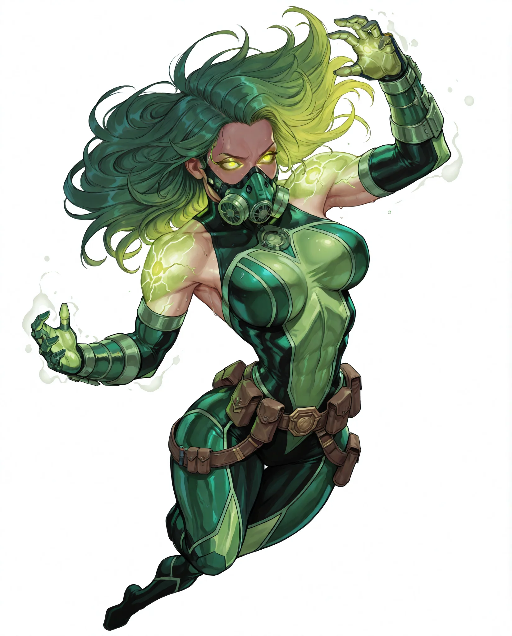 Here is a supervillain I'm working on - Toxica picture 5 of 20