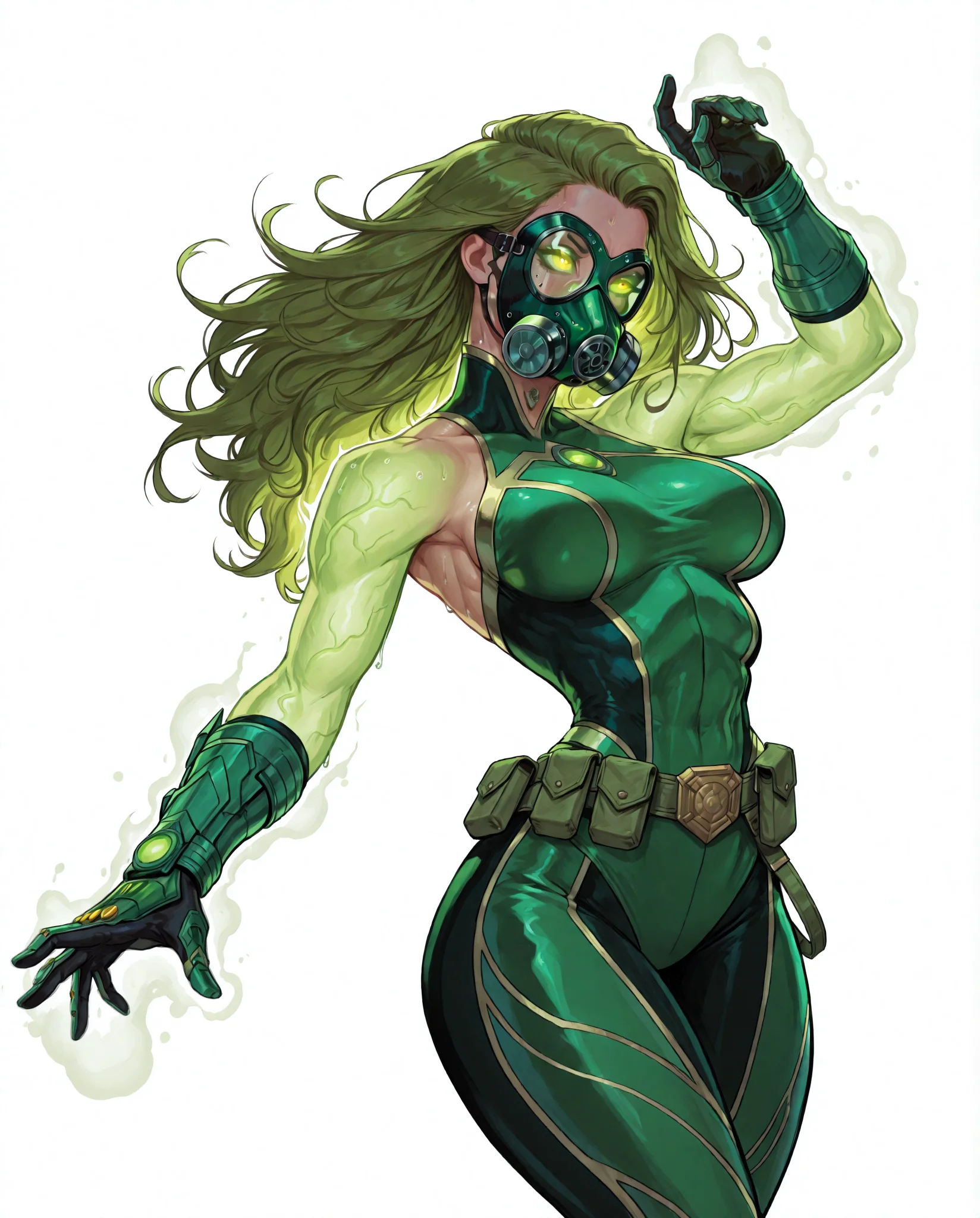 Here is a supervillain I'm working on - Toxica picture 6 of 20