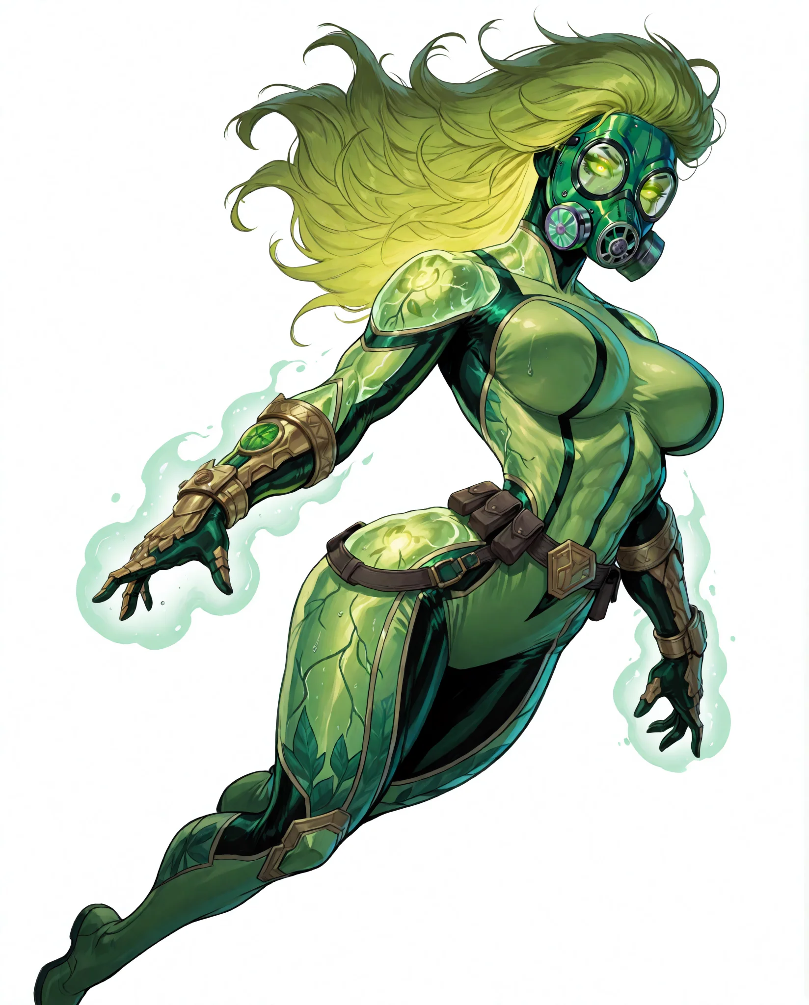 Here is a supervillain I'm working on - Toxica picture 7 of 20