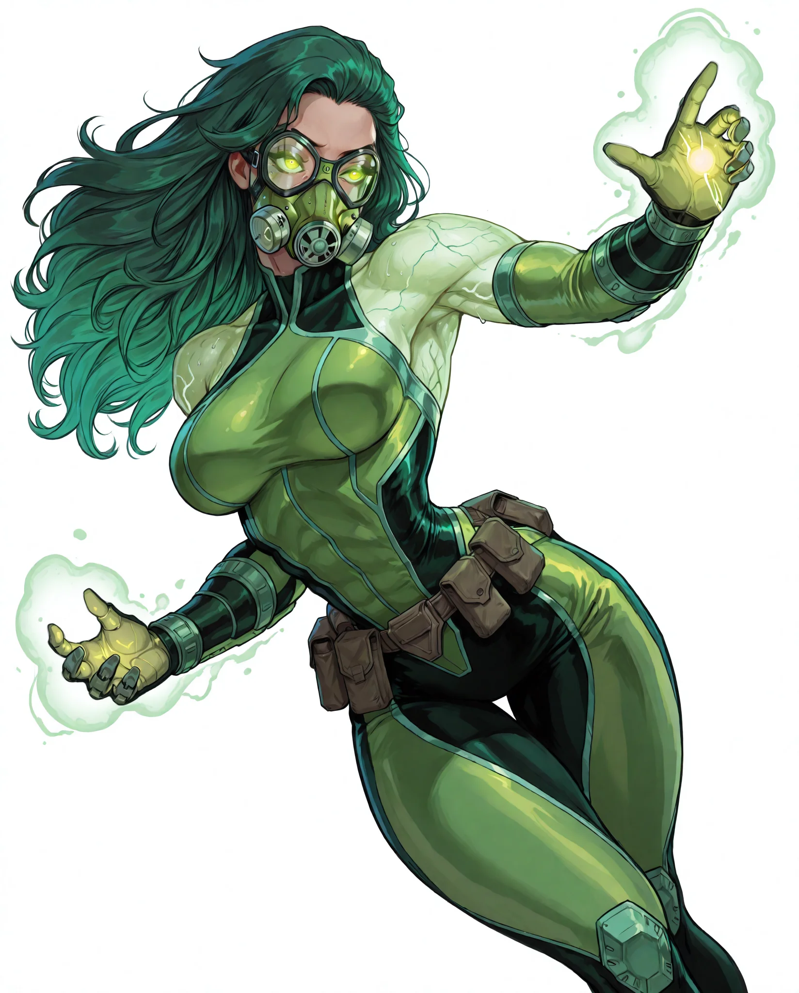 Here is a supervillain I'm working on - Toxica picture 8 of 20