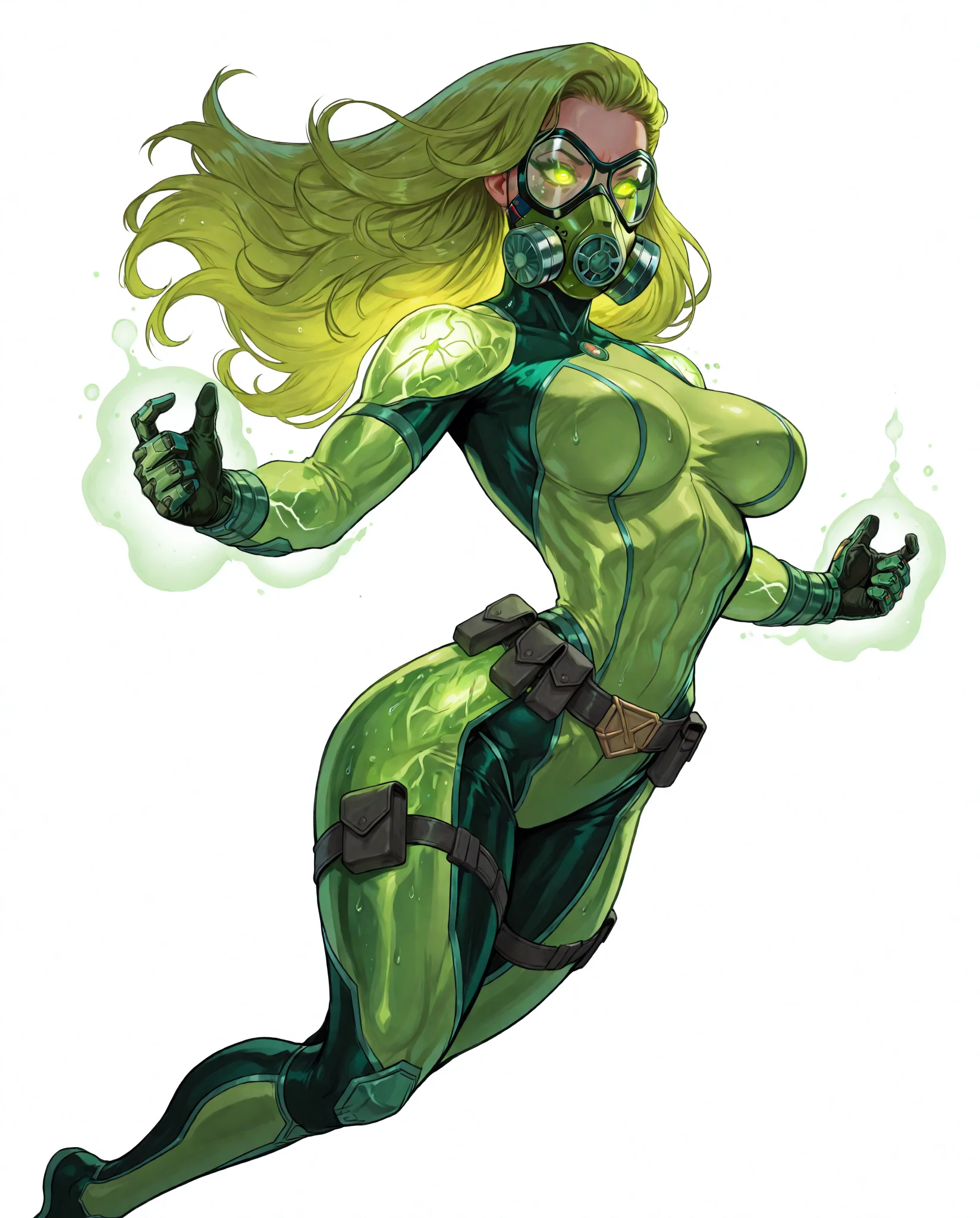 Here is a supervillain I'm working on - Toxica picture 9 of 20