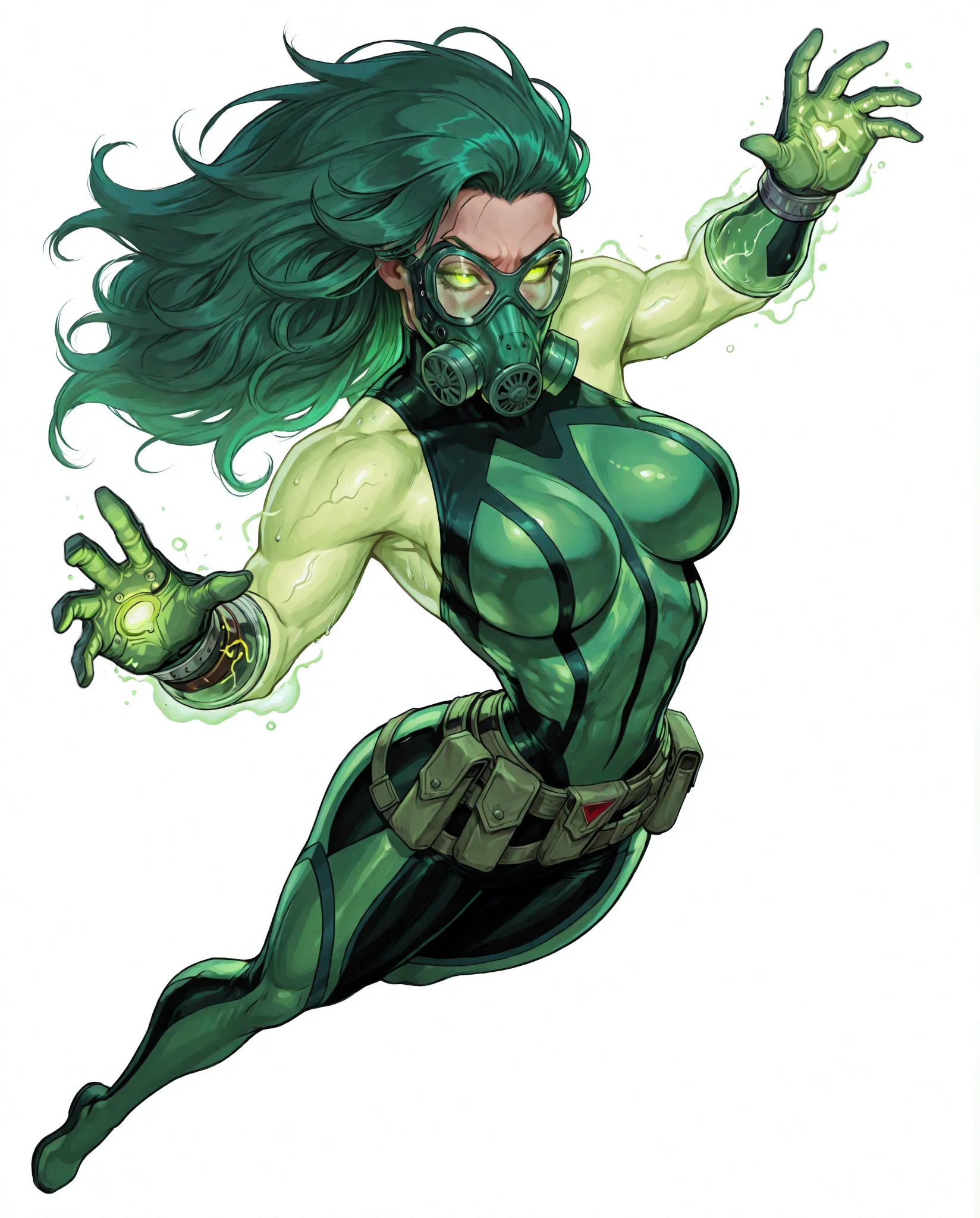 Here is a supervillain I'm working on - Toxica picture 10 of 20