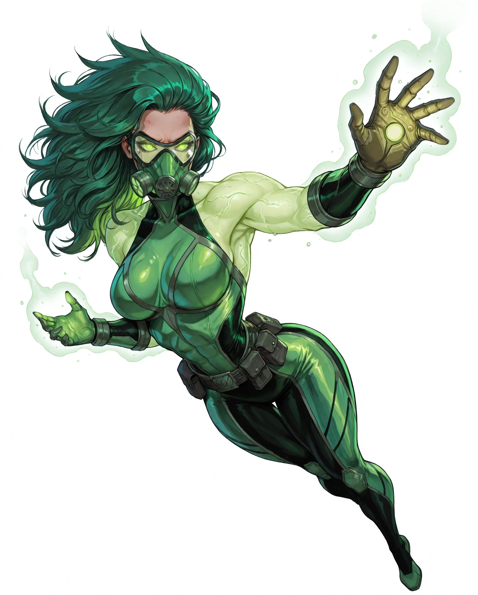 Here is a supervillain I'm working on - Toxica picture 12 of 20