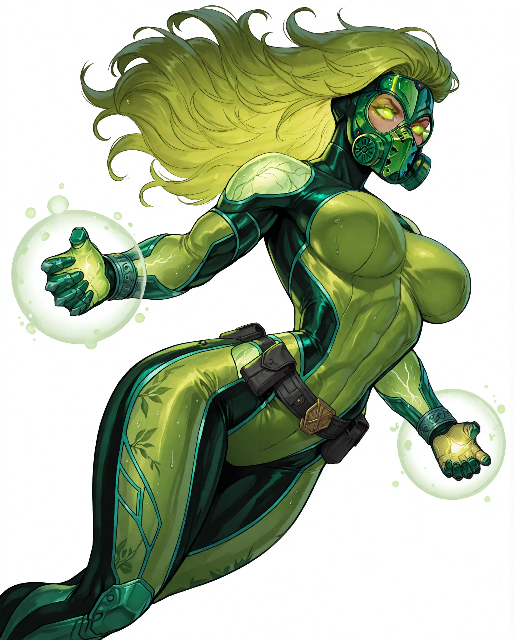 Here is a supervillain I'm working on - Toxica picture 14 of 20