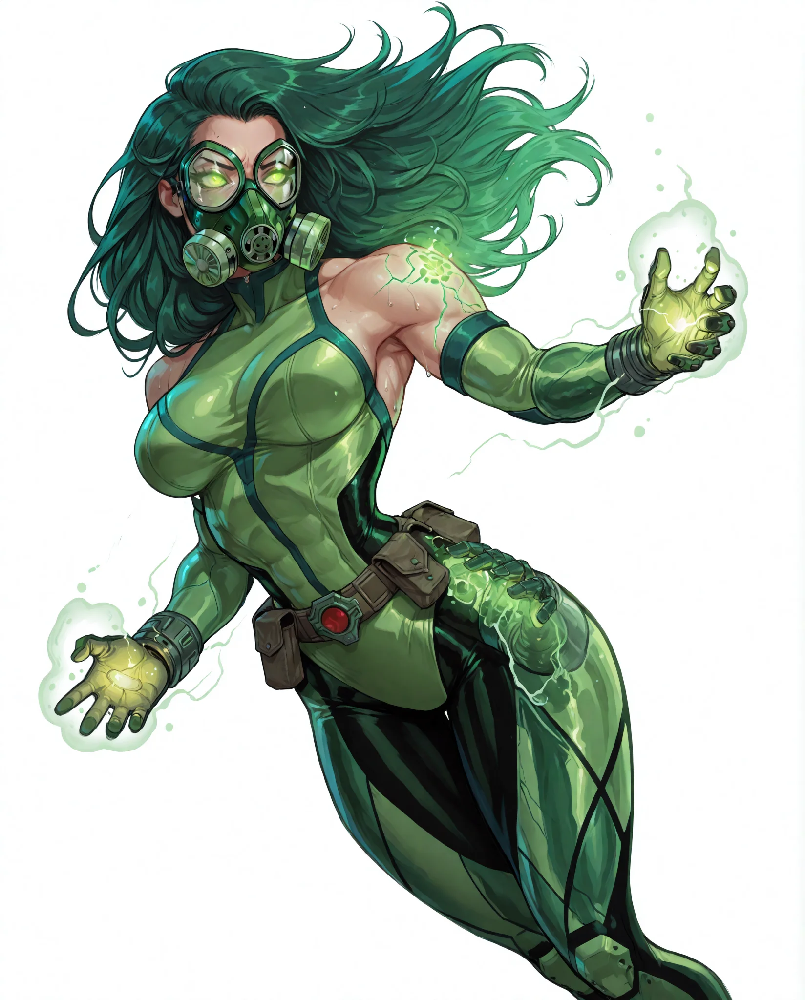 Here is a supervillain I'm working on - Toxica picture 17 of 20