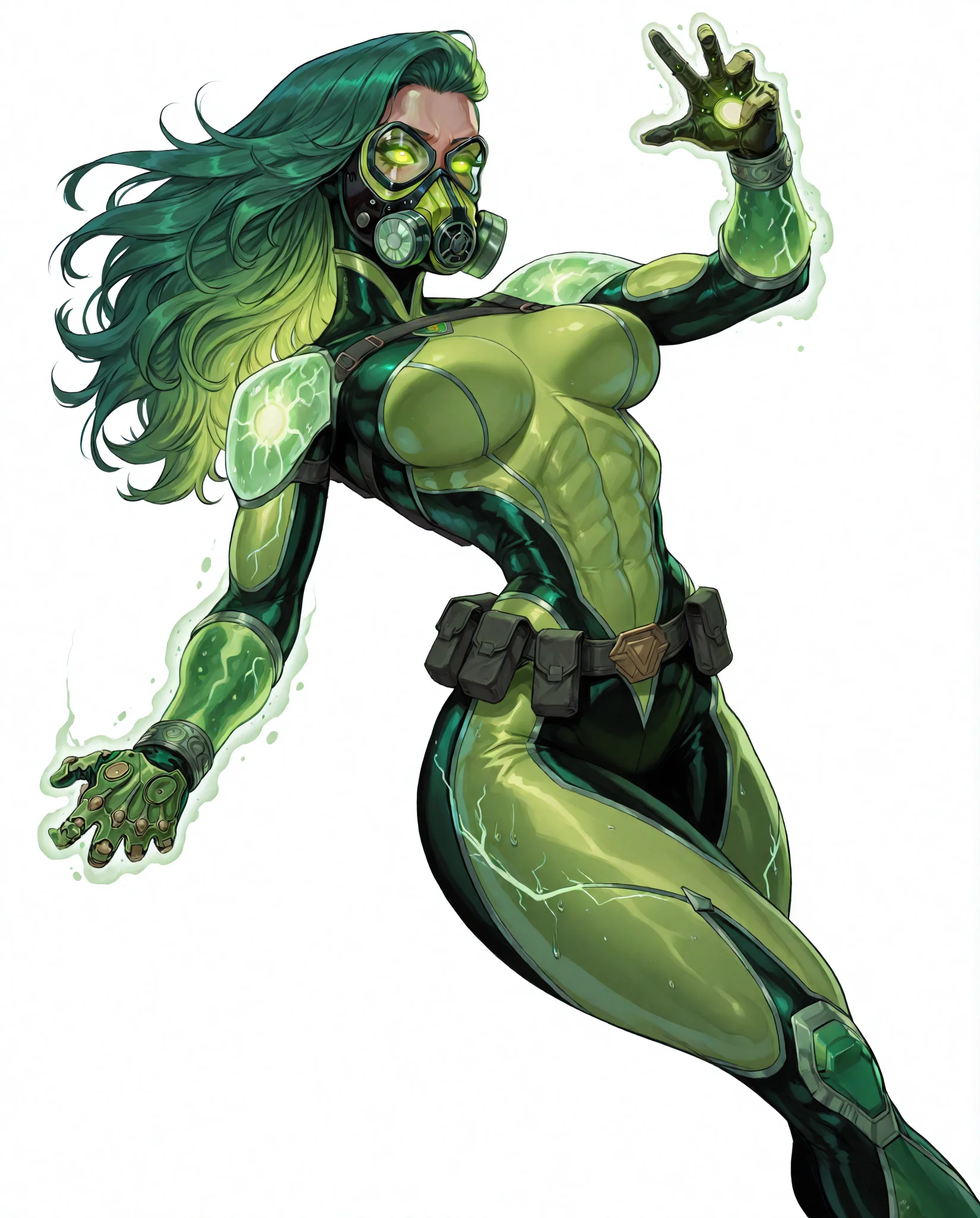 Here is a supervillain I'm working on - Toxica picture 18 of 20