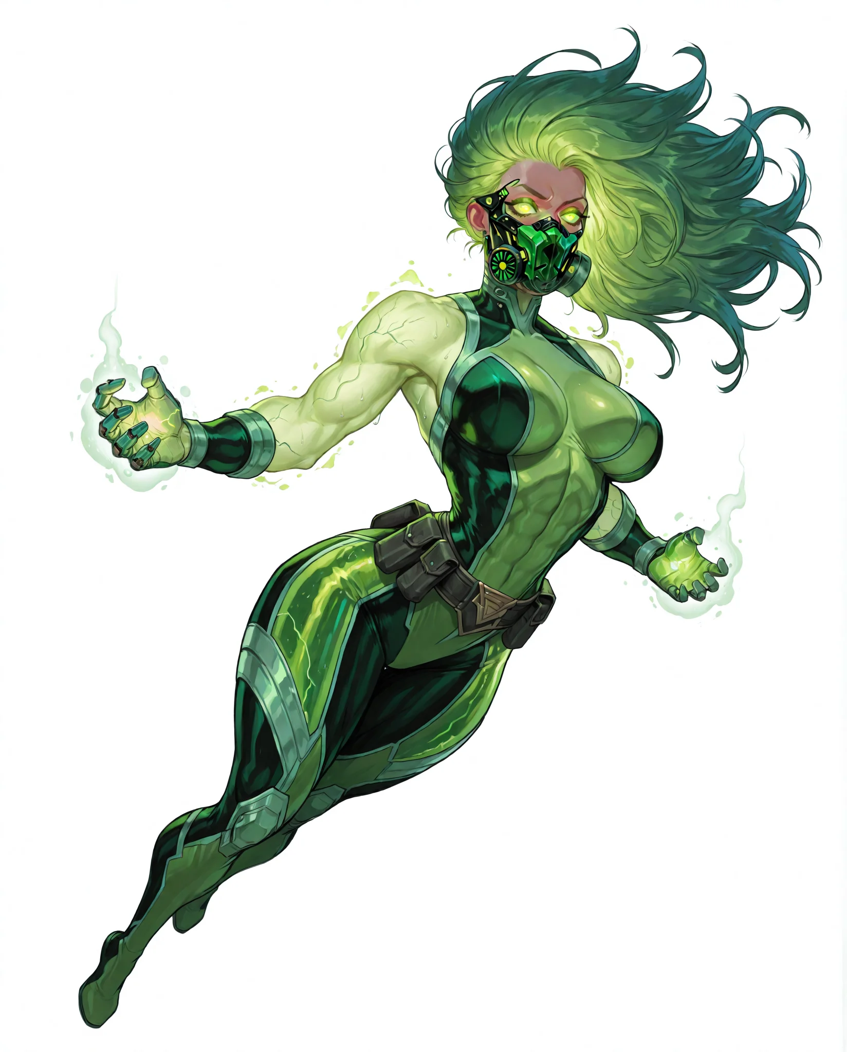 Here is a supervillain I'm working on - Toxica picture 19 of 20
