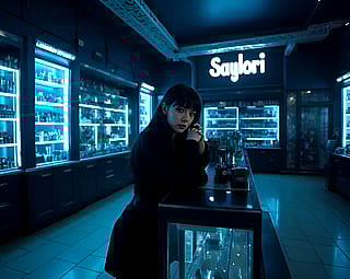 has anyone ever been to a makeup store that had a similar aesthetic?'