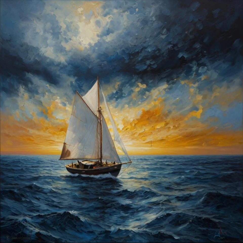 Sunset at Sea picture 1 of 1