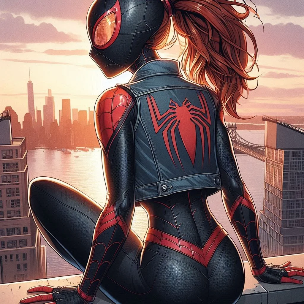 My character Redback (Tanya Wilcox Townley) enjoying the sunset. picture 2 of 13