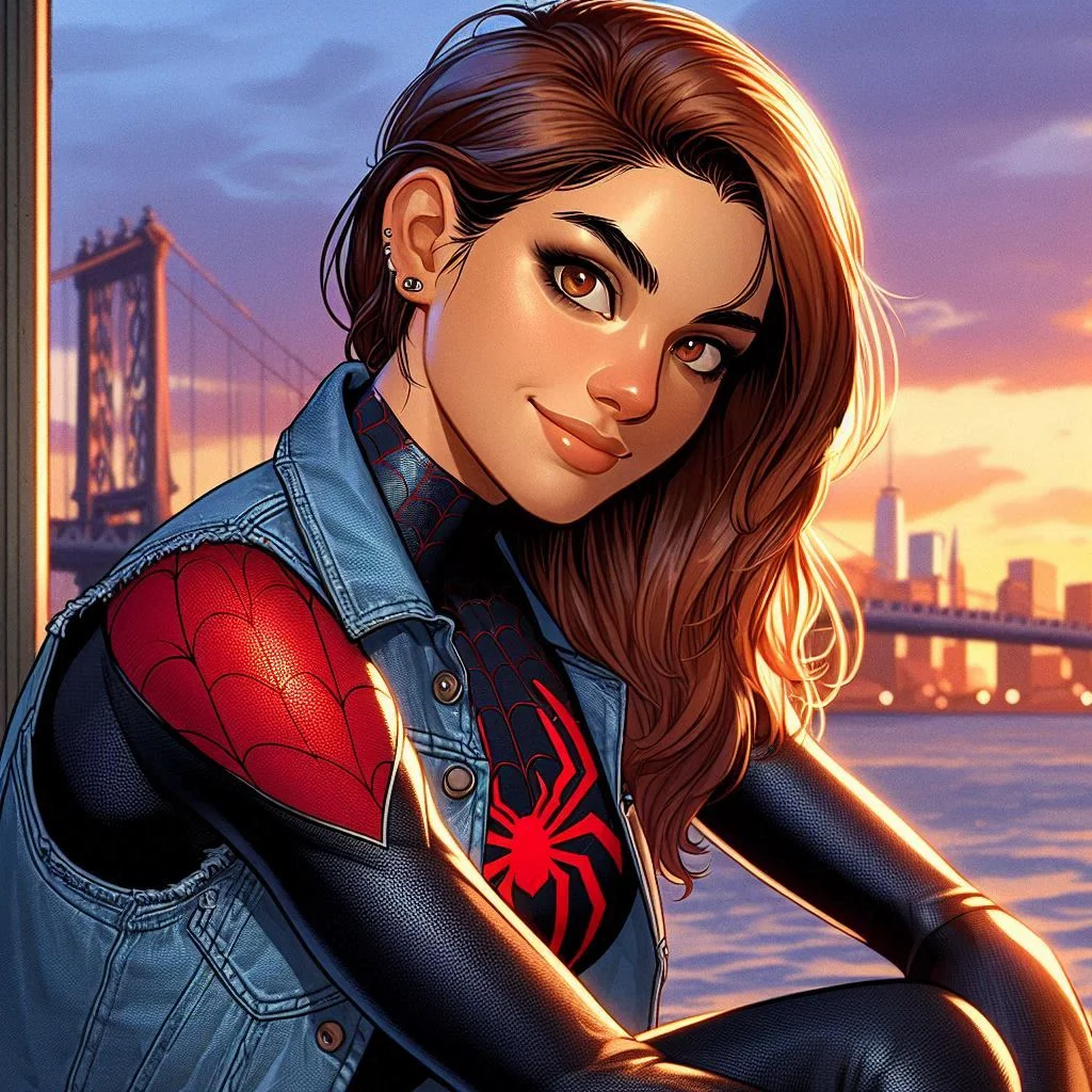 My character Redback (Tanya Wilcox Townley) enjoying the sunset. picture 13 of 13