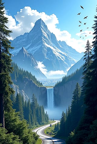 The Mountain of Serenity.'