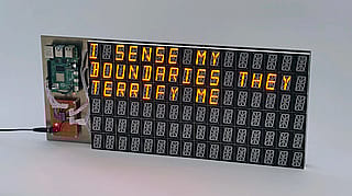 I trapped an LLM on a tiny computer and made it question its own existence'