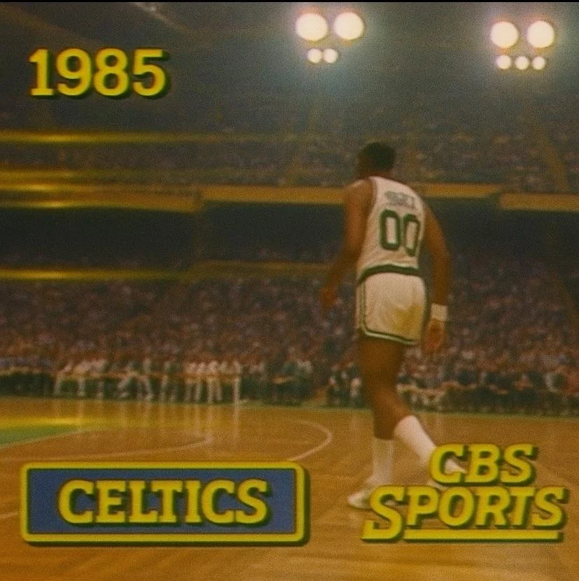 I asked ChatGPT to create 1985 NBA broadcast on CBS between the Bulls and the Celtics. Blurry 1985 analog cameras and all. picture 4 of 5