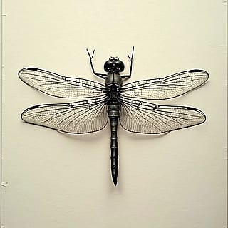 Dragonfly or design blueprint? The symmetry and structure here blew my mind.'