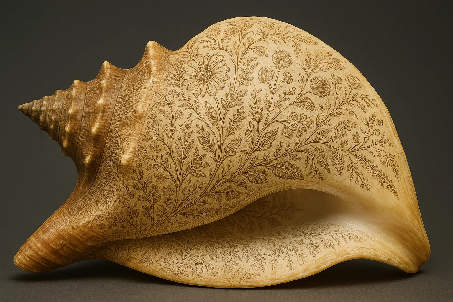 Carved Conch Shells picture 8 of 9