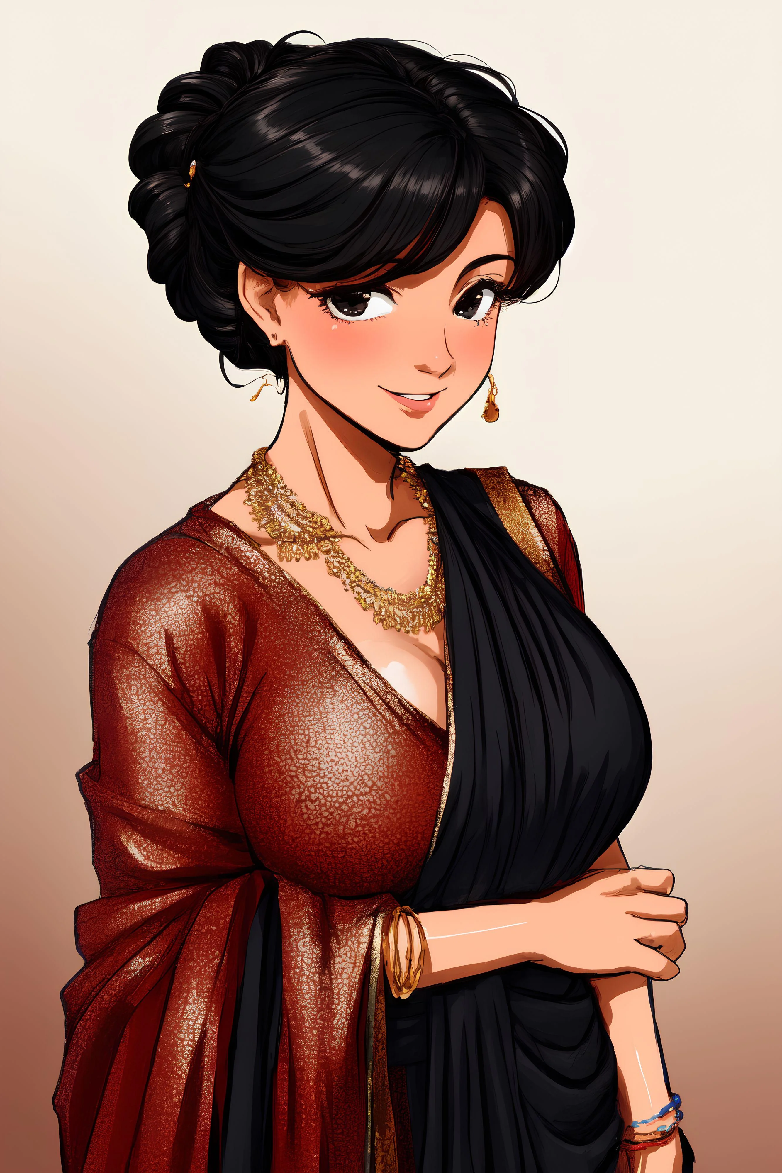 Images involving saris and haute couture fashion picture 3 of 16