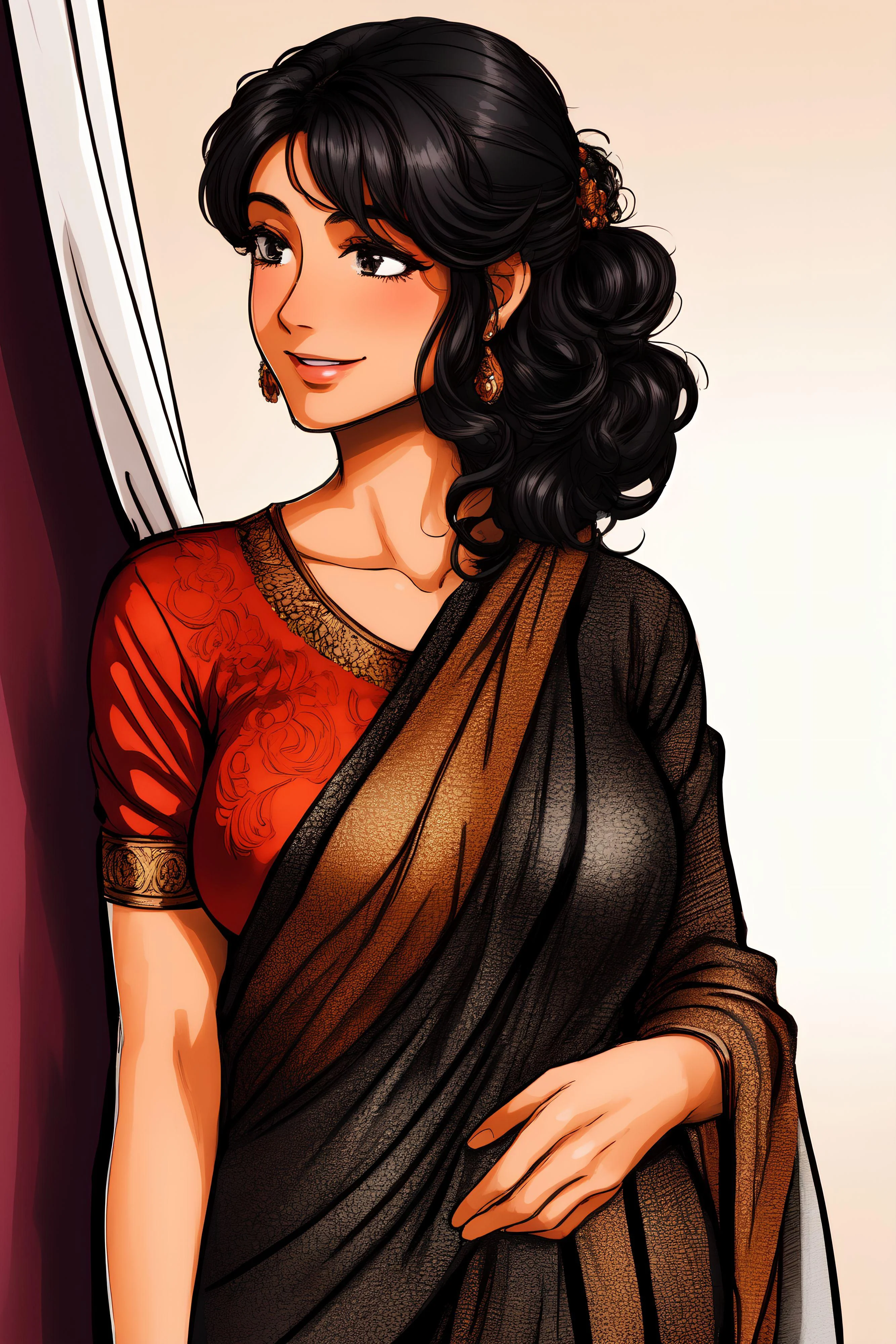 Images involving saris and haute couture fashion picture 6 of 16