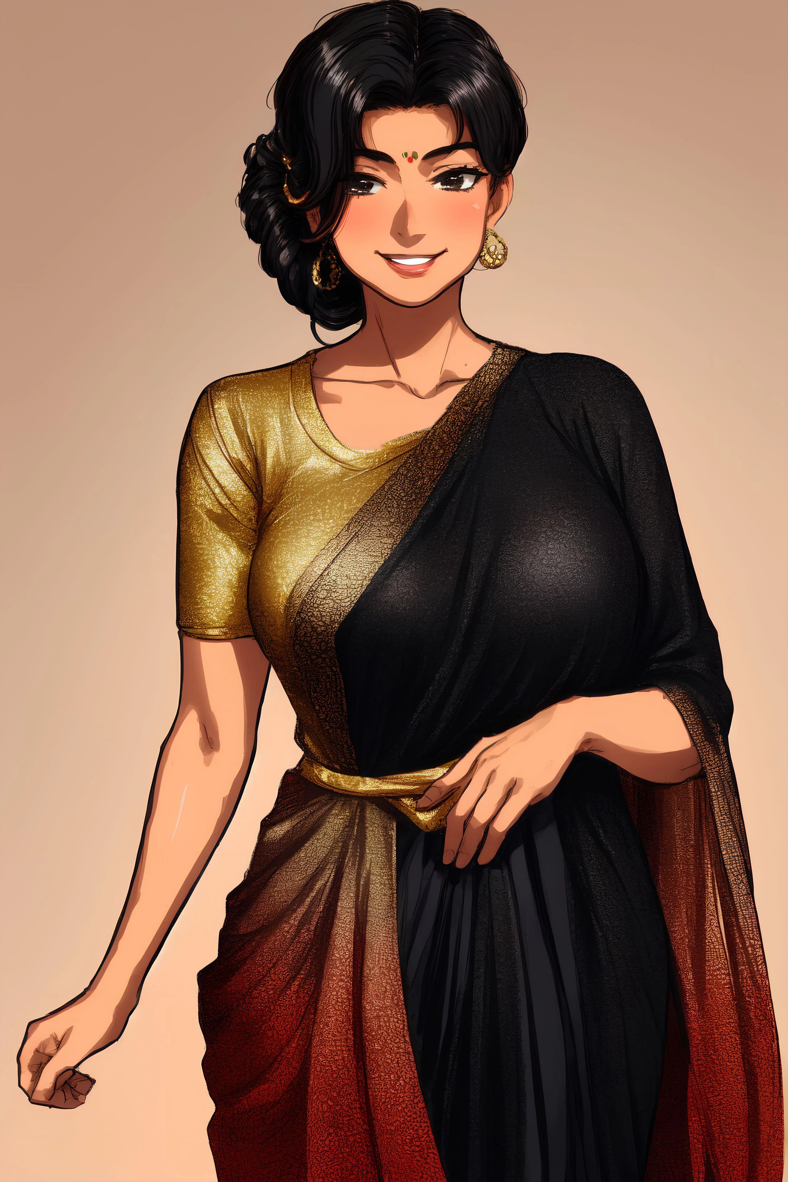 Images involving saris and haute couture fashion picture 8 of 16