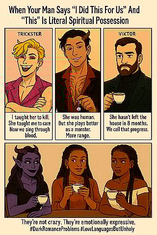 Yeah,I love dark romance.'