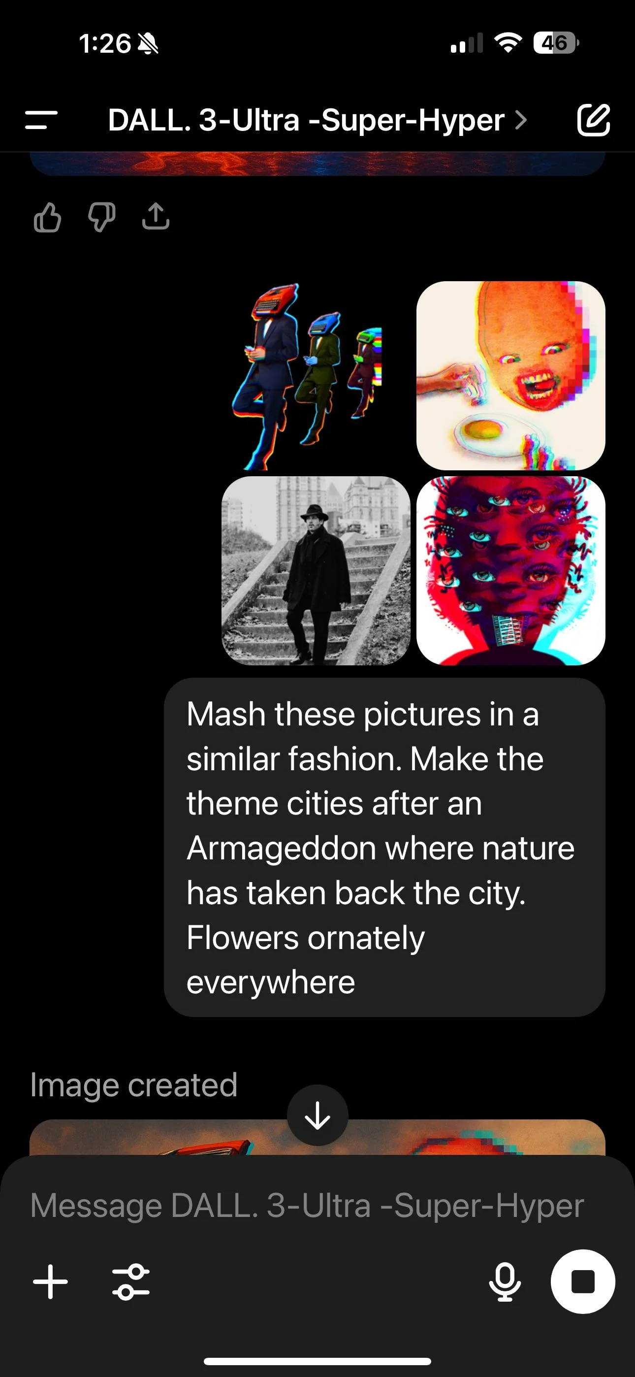 Using my digital art (pre ai) to collage and direct the art direction. picture 3 of 3