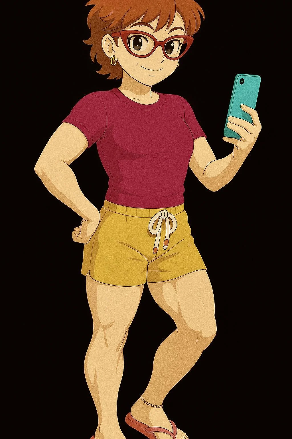 I thought it would be cute to do a cartoon version of me picture 1 of 1