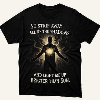 Made a tshirt design inspired by one of my favorite songs!'