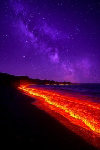 Scorched shore'