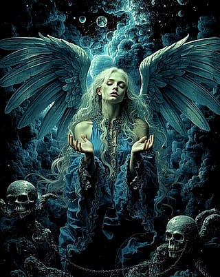 Angel by Starryai'