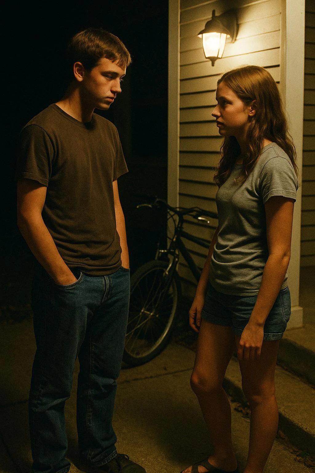 “The Talk”, By the Porch Light picture 1 of 1