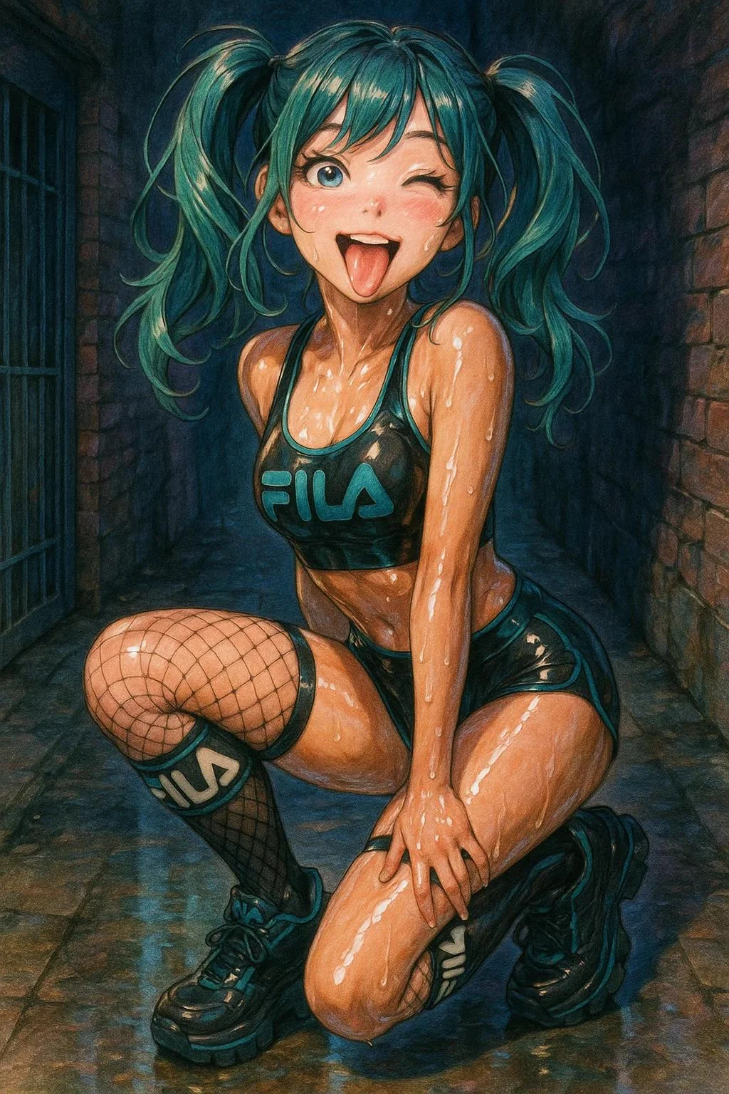 Some ai anime art made with sora picture 4 of 10