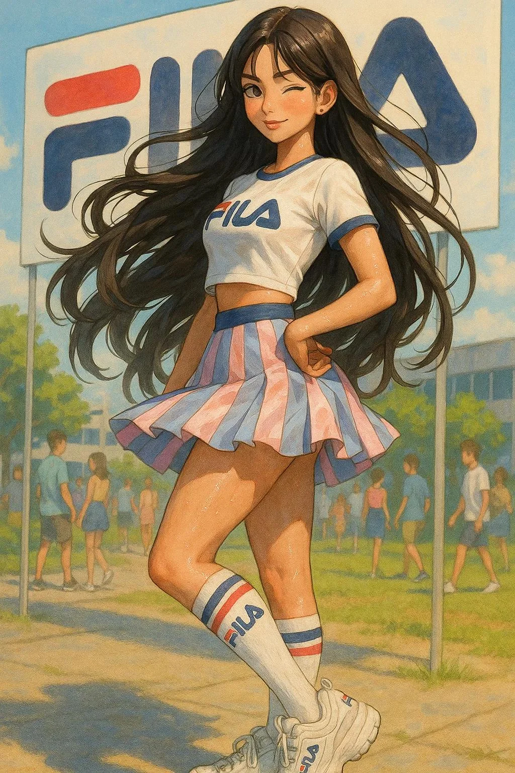 Some ai anime art made with sora picture 7 of 10