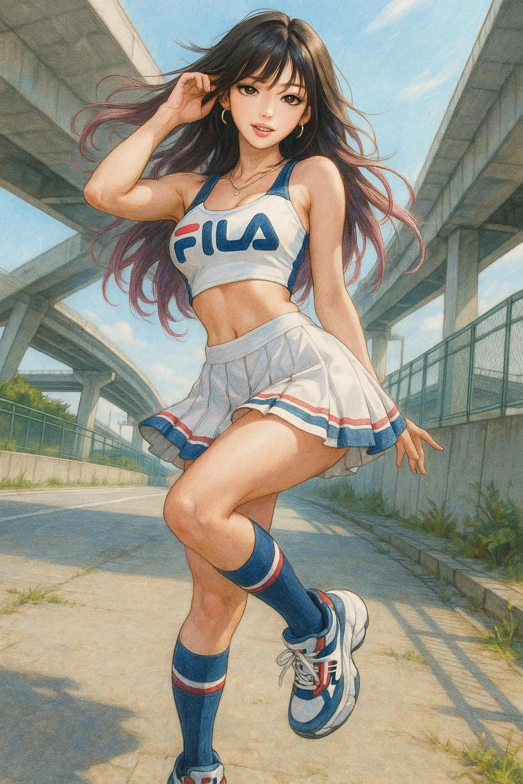 Some ai anime art made with sora picture 8 of 10