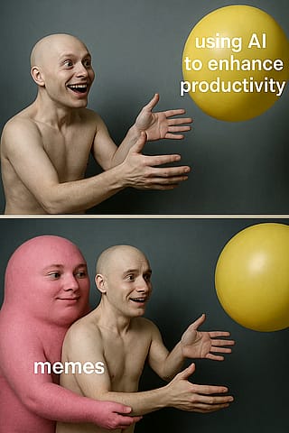 Using AI for the useful stuff that matters'