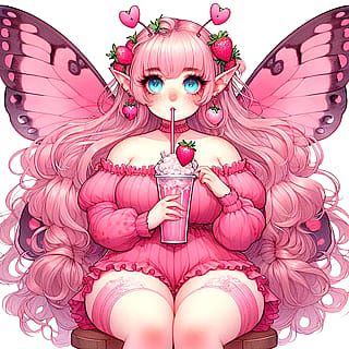 Butterfly girl'