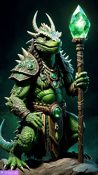 Shaman Lizardman'