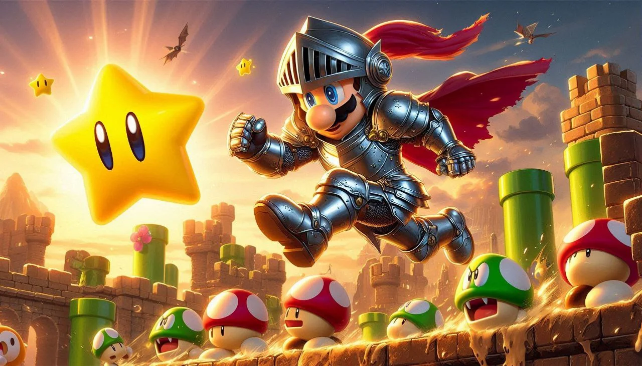 SUPER MARIO IN HIS QUEST TO SAVE PRINCESS PEACH!! picture 3 of 3