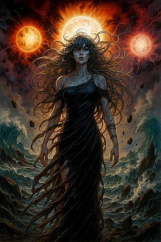 The three body problem'