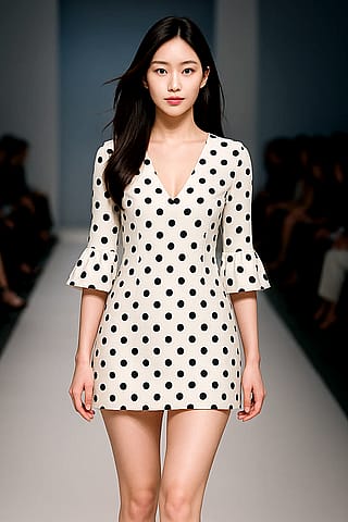 Creating Jennie Park, fashion model'