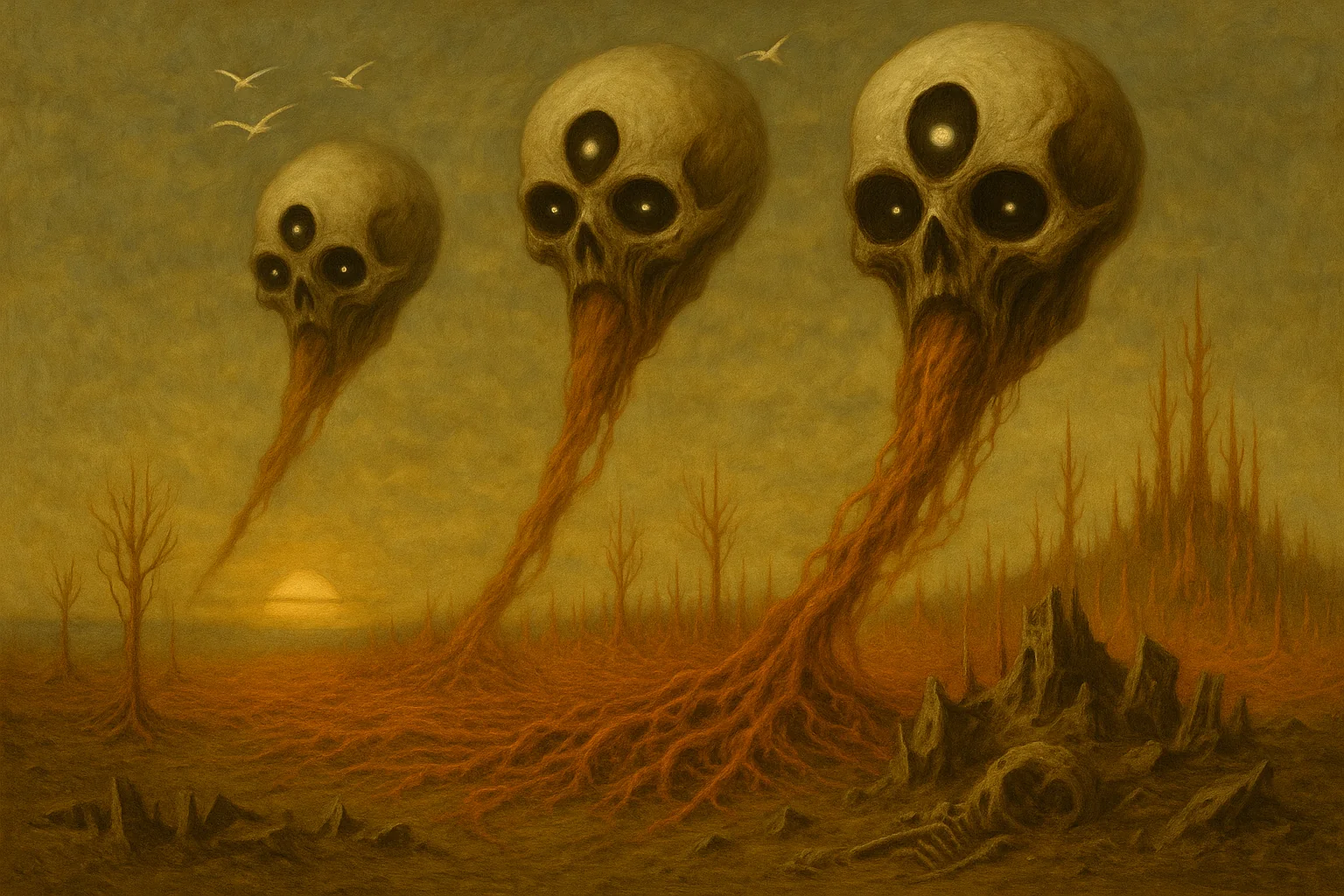 Generation in style of dystopian surrealism [P.2] picture 2 of 8