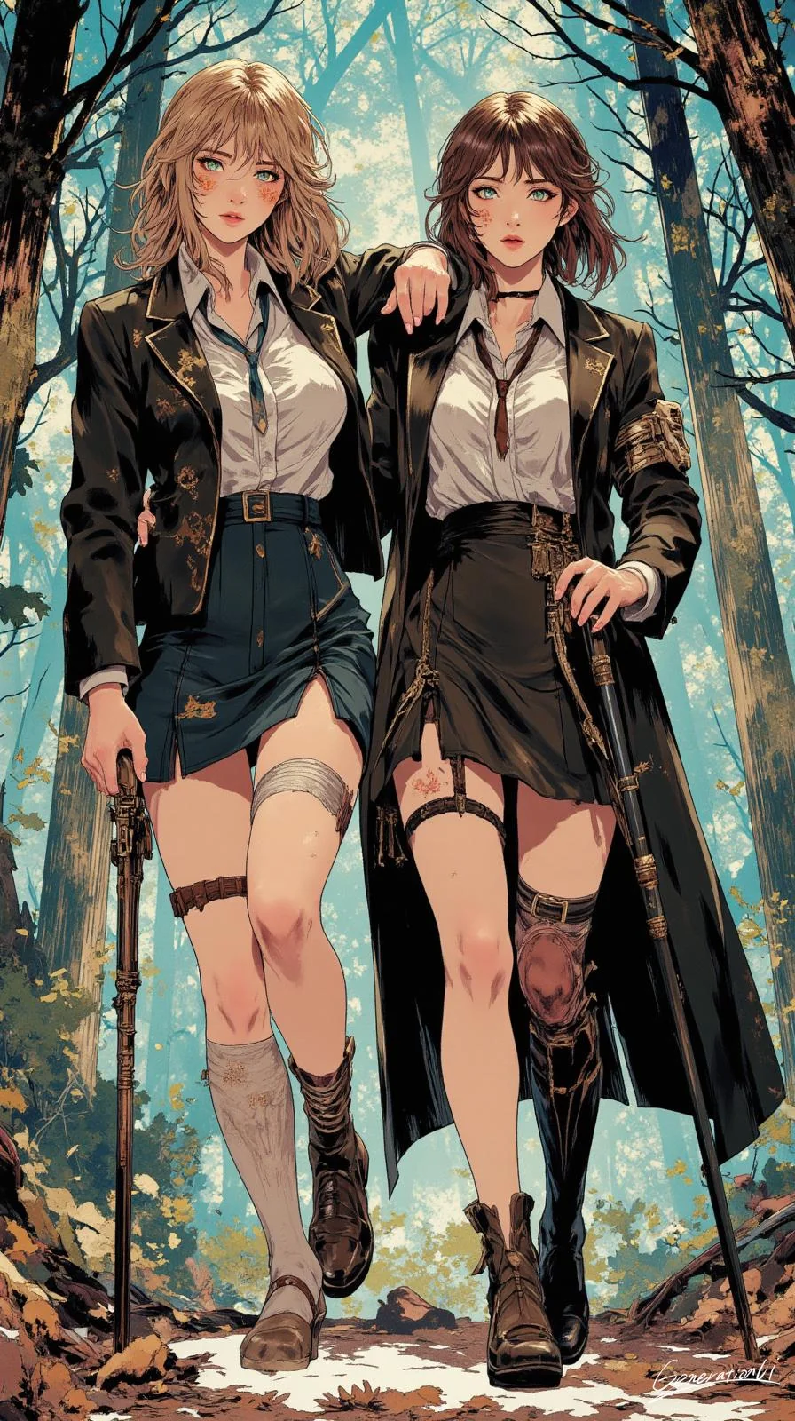 Shall We Walk Through Hell Together? / Phone Wallpaper Archives picture 1 of 1